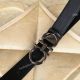 Best Copy Salvatore Ferragamo Stripped Leather Belt All Black (9)_th.jpg